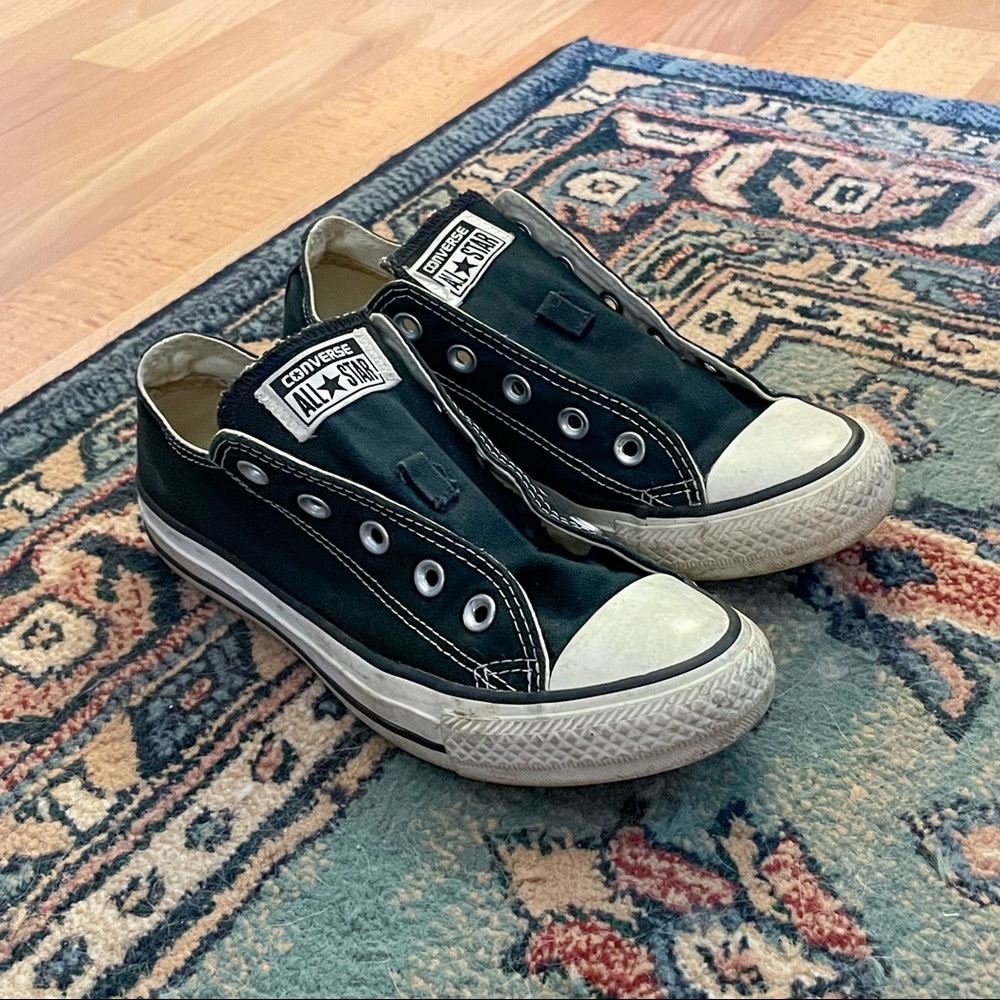 Black Chuck Taylor All Star Low Tops
